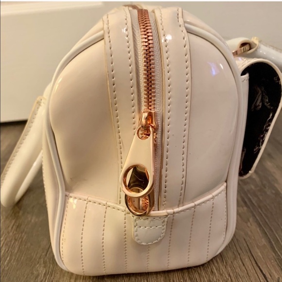 Ted Baker Light Pink & Rose Gold Handbag Bag Purse - Picture 10 of 11